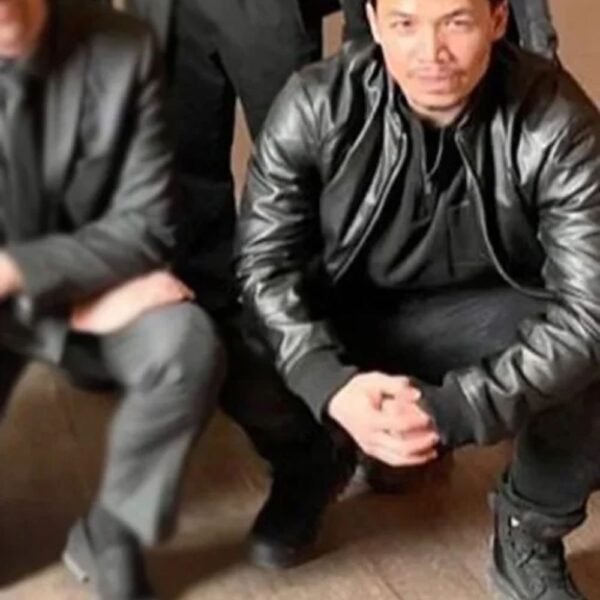 Ren Hiro King of Killers Black Bomber Leather Jacket