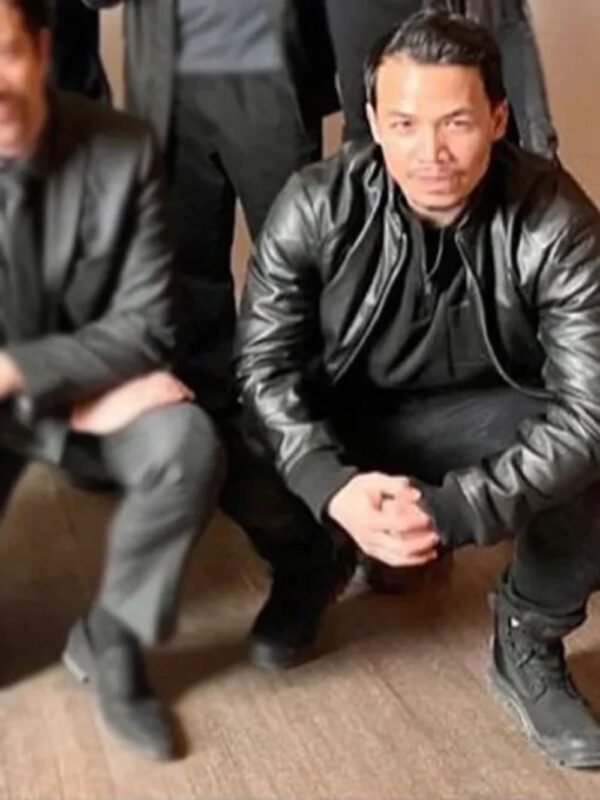 Ren Hiro King of Killers Black Bomber Leather Jacket