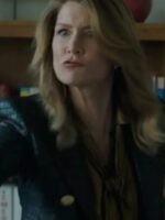 Renata Klein Big Little Lies Black Biker Jacket