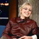 Renee Rapp Red Leather Jacket