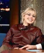 Renee Rapp Red Leather Jacket
