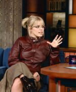 Renee Rapp Red Leather Jacket
