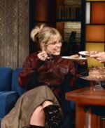 Renee Rapp Red Leather Jacket