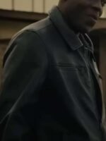 Reptile 2023 Ato Essandoh Black Leather Jacket