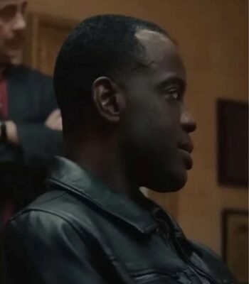 Reptile 2023 Ato Essandoh Black Leather Jacket