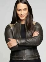 Resident Alien Asta Twelvetrees Biker Leather Jacket