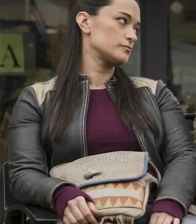 Resident Alien Asta Twelvetrees Biker Leather Jacket