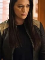 Resident Alien Asta Twelvetrees Biker Leather Jacket - Image 3