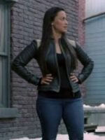 Resident Alien Asta Twelvetrees Biker Leather Jacket