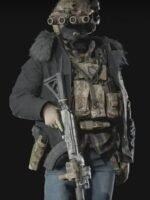 Resident Evil 8 Hound Wolf Squad Grey Jacket - Image 3