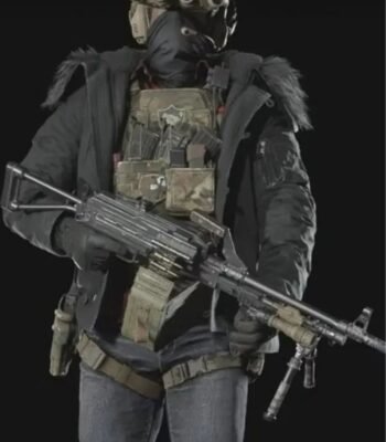 Resident Evil 8 Hound Wolf Squad Grey Jacket