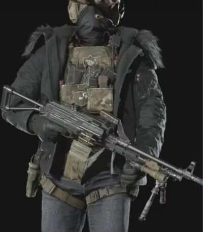 Resident Evil 8 Hound Wolf Squad Grey Jacket