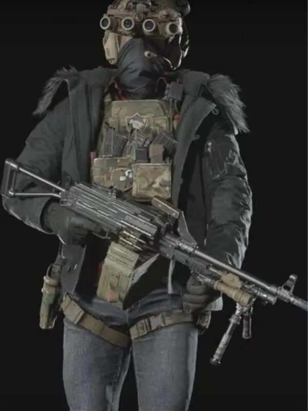 Resident Evil 8 Hound Wolf Squad Grey Jacket
