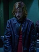 Resident Evil Movie Alice Black Leather Jacket