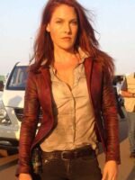 Resident Evil the Final Chapter Claire Redfield Maroon Jacket