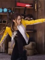 Ride On 2023 Joey Yung Yellow Cropped Jacket