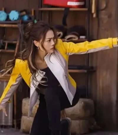 Ride On 2023 Joey Yung Yellow Cropped Jacket
