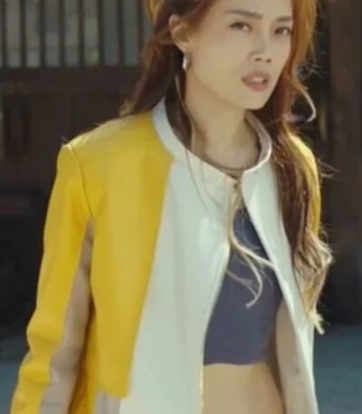 Ride On 2023 Joey Yung Yellow Cropped Jacket