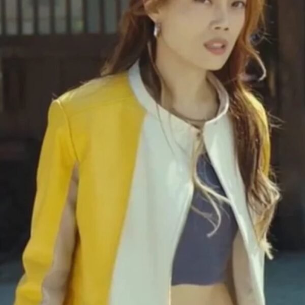 Ride On 2023 Joey Yung Yellow Cropped Jacket