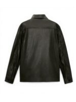 Ride On Jing 2023 Wu Black Leather Jacket