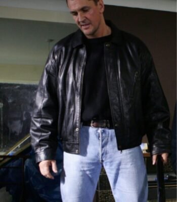 Rise of the Footsoldier 2023 Craig Fairbrass Black Leather Jacket