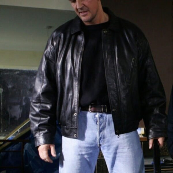 Rise of the Footsoldier 2023 Craig Fairbrass Black Leather Jacket