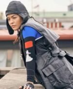 Rita Ora Twist 2021 Dodge Black Trench Coat