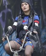 Rita Ora Twist 2021 Dodge Black Trench Coat