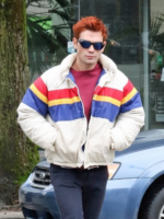 Riverdale Archie Andrews White Puffer Jacket