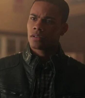 Riverdale Chuck Clayton Cafe Racer Biker Leather Jacket