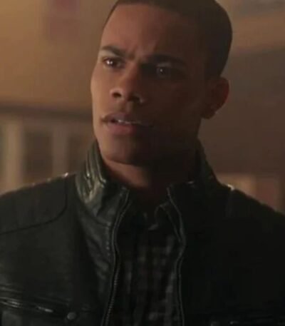 Riverdale Chuck Clayton Cafe Racer Biker Leather Jacket