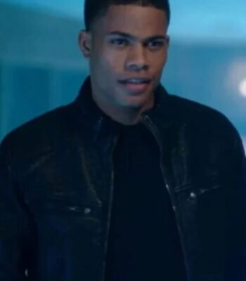 Riverdale Chuck Clayton Cafe Racer Biker Leather Jacket