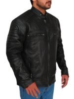 Riverdale Chuck Clayton Cafe Racer Biker Leather Jacket