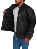 Riverdale Chuck Clayton Cafe Racer Biker Leather Jacket