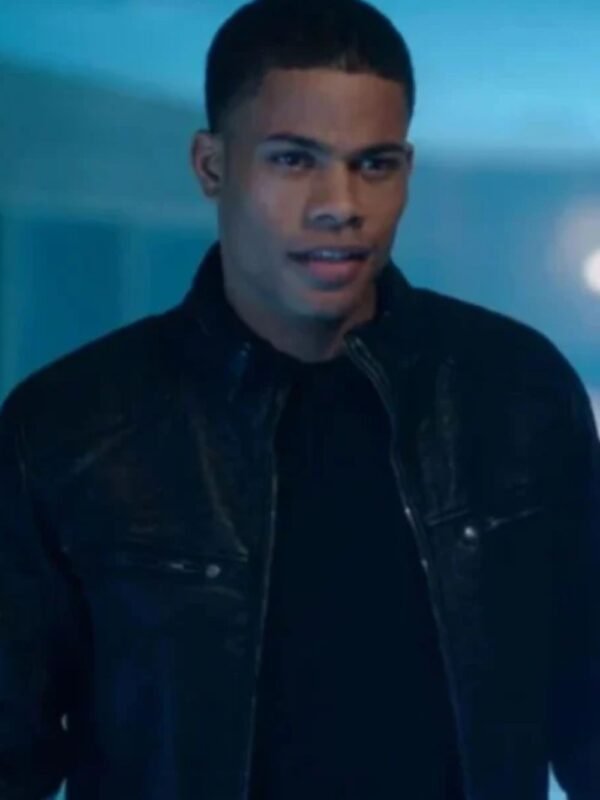 Riverdale Chuck Clayton Cafe Racer Biker Leather Jacket