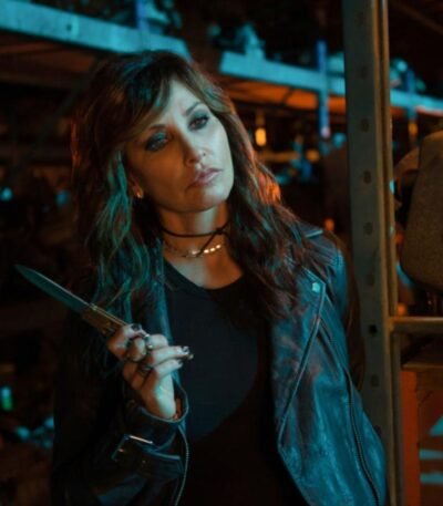 Riverdale Gladys Jones Black Biker Leather Jacket