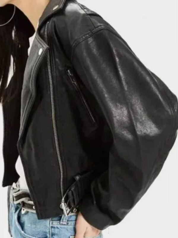 Riverdale S03 Alice Cooper Biker Leather Jacket