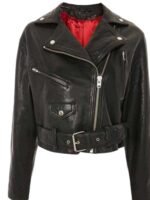 Riverdale S03 Alice Cooper Biker Leather Jacket