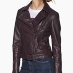 Riverdale S05 Betty Cooper Coffee Brown Biker Leather Jacket