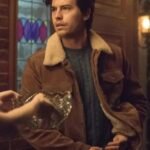 Riverdale S05 Jughead Jones Brown Shearling Fur Suede Jacket