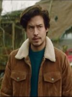 Riverdale S05 Jughead Jones Brown Shearling Fur Suede Jacket