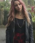 Riverdale S05 Toni Topaz Black Biker Leather Jacket