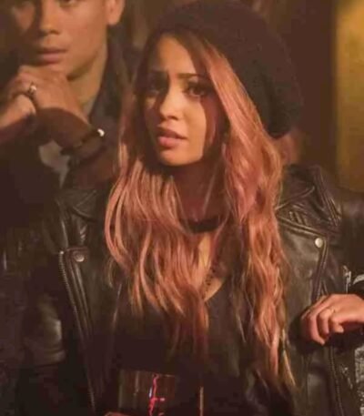 Riverdale S05 Toni Topaz Black Biker Leather Jacket