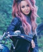 Riverdale S05 Toni Topaz Black Biker Leather Jacket