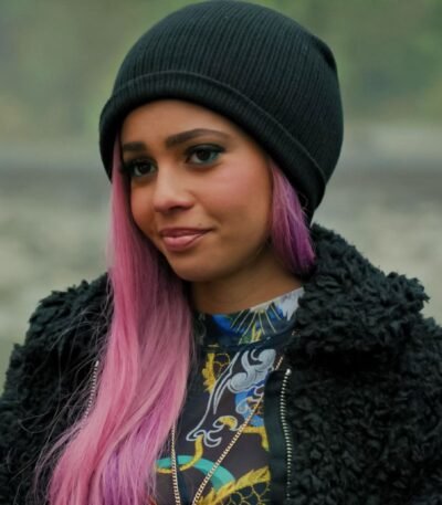 Riverdale S05 Toni Topaz Black Faux Shearling Jacket