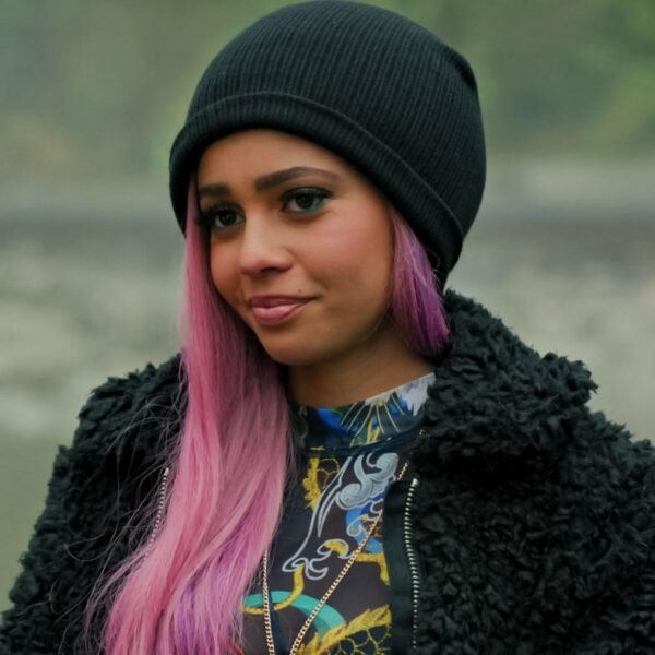 Riverdale S05 Toni Topaz Black Faux Shearling Jacket