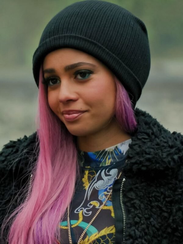 Riverdale S05 Toni Topaz Black Faux Shearling Jacket