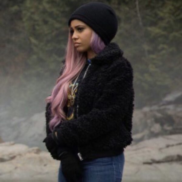 Riverdale S05 Toni Topaz Black Faux Shearling Jacket
