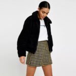 Riverdale S05 Toni Topaz Black Faux Shearling Jacket
