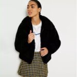 Riverdale S05 Toni Topaz Black Faux Shearling Jacket